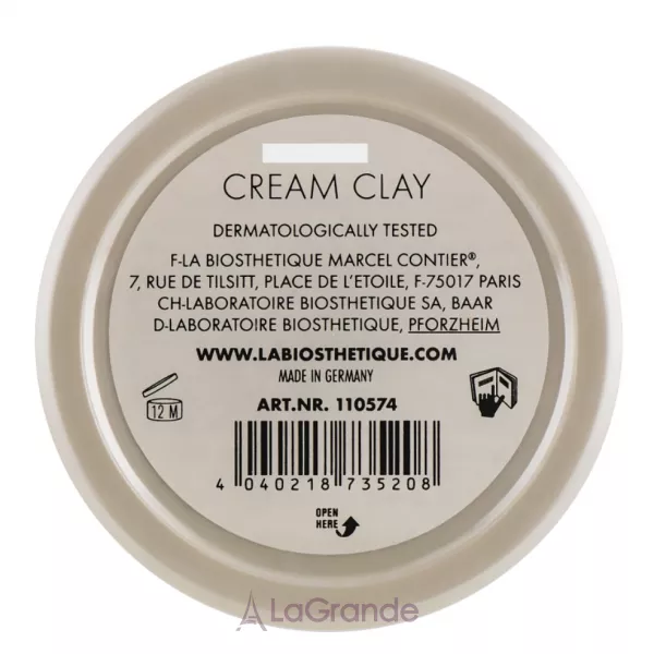 La Biosthetique Cream Clay ������� ���� ��� ������� ����� �������