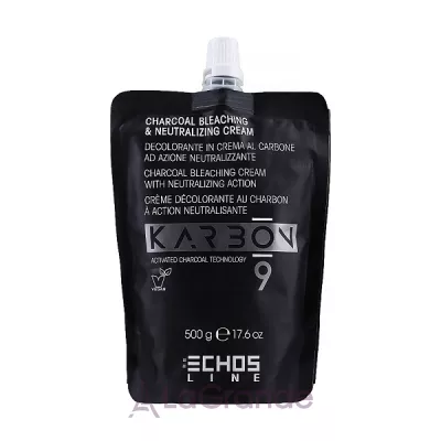 Echosline Karbon 9 Charcoal Bleaching & Neutralizing Cream     