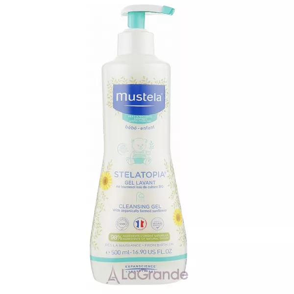 Mustela Stelatopia Cleansing Gel With Sunflower ��������� ���� ��� ���� �� ������� ����