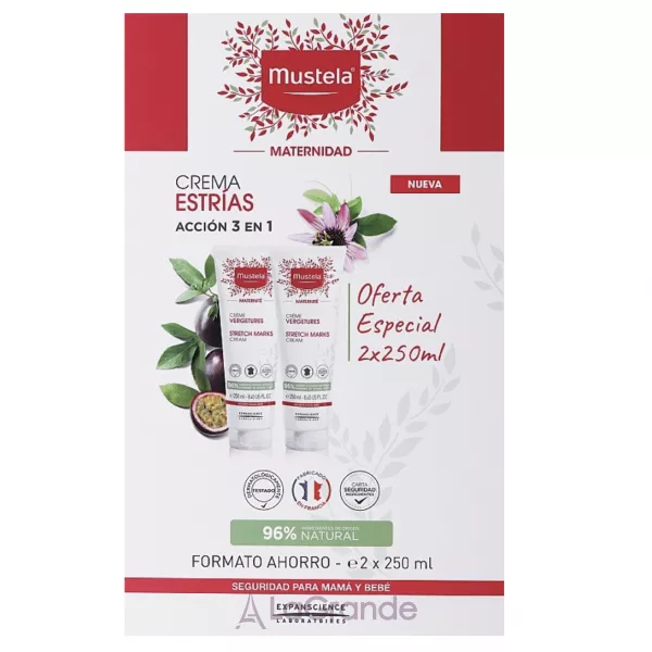 Mustela Maternidad Stretch Marks Prevention Cream ���� ����� �� �������� (cr/2x250ml)