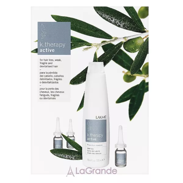 Lakme K.Therapy Active ���� ����� �������� ������� (sh/300ml + h/conc/8x6ml)
