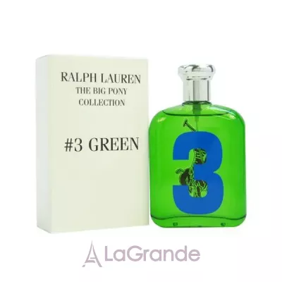 Ralph Lauren Big Pony 3 Green   ()