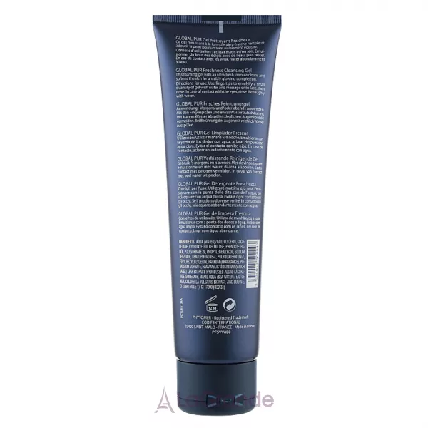Phytomer Homme Global Pur Detoxifying Cleansing Gel ��������� ���� ��� ��������� ��������