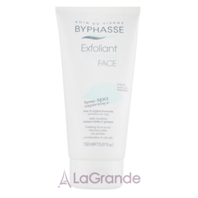 Byphasse Home Spa Experience Purifying Face Scrub Combination To Oily Skin         