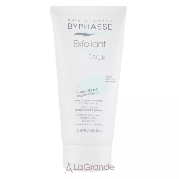 Byphasse Home Spa Experience Purifying Face Scrub Combination To Oily Skin ����� ��� ������� ��� ���������� �� ����� ���� 