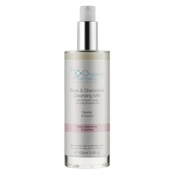 The Organic Pharmacy Rose & Chamomile Cleansing Milk �������� ������� ��� ������� ���� �������