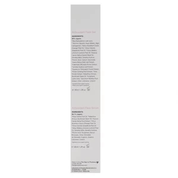The Organic Pharmacy Antioxidant Duo ���� (f/ser/35ml + f/gel/35ml)