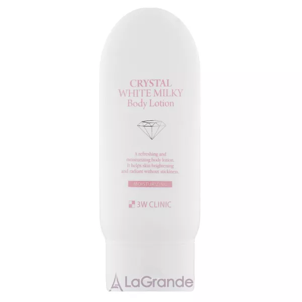 3W Clinic Crystal White Milky Body Lotion ������� ��� ��� 