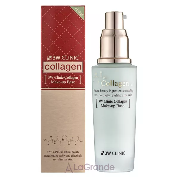 3W Clinic Collagen Make Up Base Green ���� ��� ������� � ����������