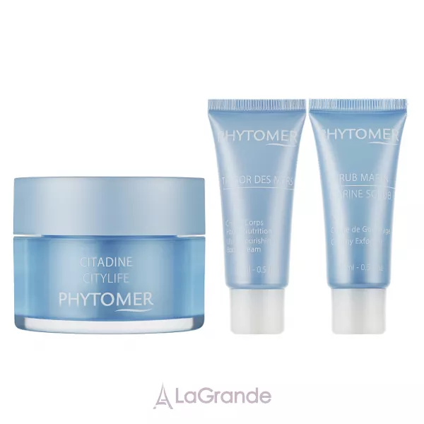 Phytomer Citadine Citylife Set ����� (b/cr/15ml + scr/15ml + cr/50ml)