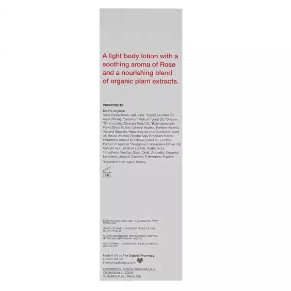The Organic Pharmacy Rose Body Lotion ������� ��� ��� 