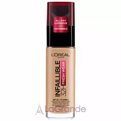 L'Oreal Paris Infaillible 32h Fresh Wear Foundation  