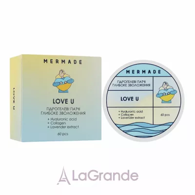 Mermade Love U Limited Edition Eye Patch      
