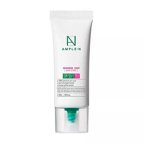 Ample:N Ceramide Shot Sun Care SPF 50+/PA++++ �������������� ���� � ����������