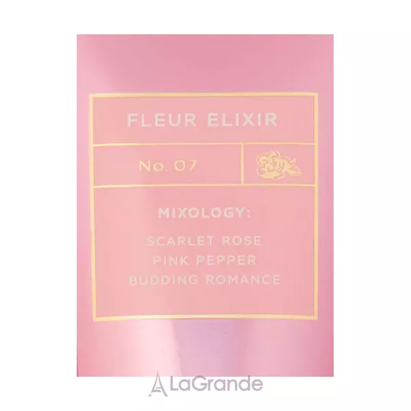 Victoria`s Secret Fleur Elixir No.07 ������������ ������� ��� ���