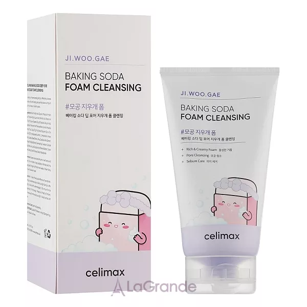 Celimax Jiwoogae Baking Soda Deep Pore Foam Cleansing ϳ��� ��� �������� ���