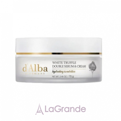 D'Alba White Truffle Double Serum & Cream   -