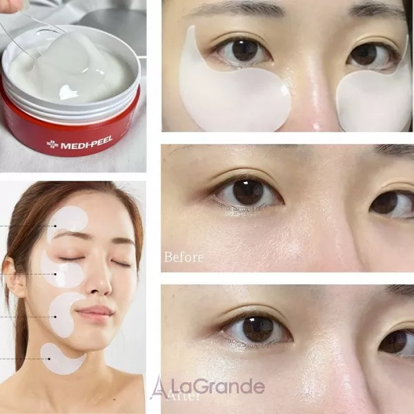 Medi-Peel Red Lacto Collagen Eye Patch ������������� ����� � ����������