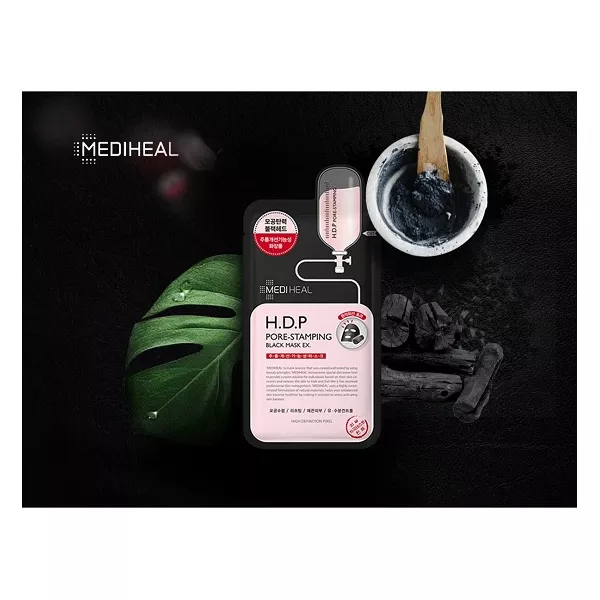 Mediheal H.D.P. Pore-Stamping Black Mask EX �������� ����� � ���������� ������� � ��������� ���������