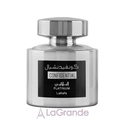 Lattafa Perfumes Confidential Platinum  