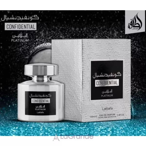 Lattafa Perfumes Confidential Platinum ��������������� ����