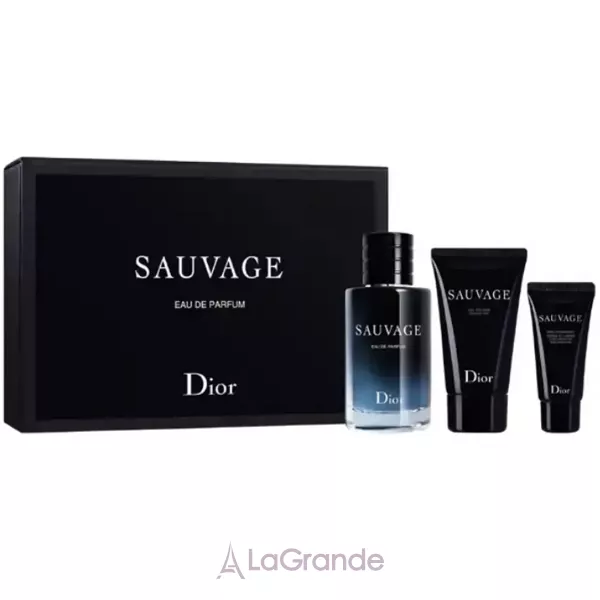 Christian Dior Sauvage Eau de Parfum ���� (����������� ���� 60 �� + ���� ��� ���� 50 �� + ����������� ���� 20 ��)
