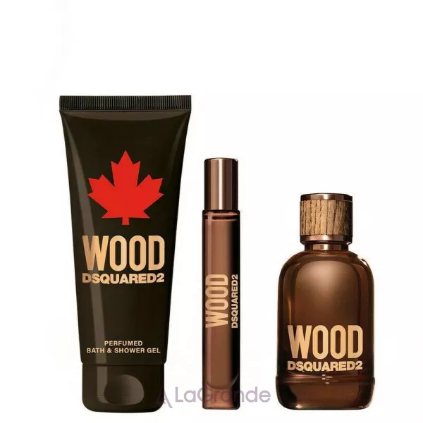 DSquared2 Wood Pour Homme ����� (��������� ���� 100 �� + ��������� ���� 10 �� + ���� ��� ���� 150 ��)