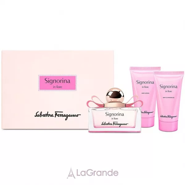 Salvatore Ferragamo Signorina In Fiore ����� (��������� ���� 50 �� + ������ ��� ���� 50 �� + 50 �� ���� ��� ����)