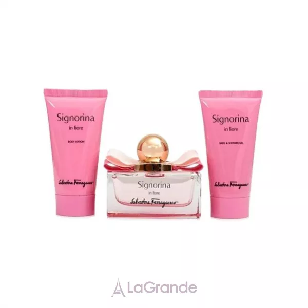 Salvatore Ferragamo Signorina In Fiore ����� (��������� ���� 50 �� + ������ ��� ���� 50 �� + 50 �� ���� ��� ����)