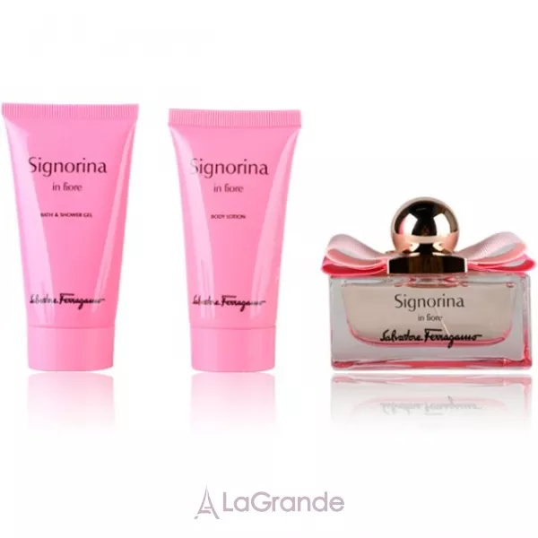 Salvatore Ferragamo Signorina In Fiore ����� (��������� ���� 50 �� + ������ ��� ���� 50 �� + 50 �� ���� ��� ����)