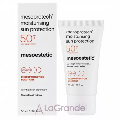 Mesoestetic Mesoprotech Moisturising Sun Protection SPF50+    SPF 50+
