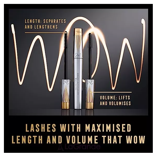Max Factor Masterpiece 2 In 1 Lash WOW ���� ��� ������