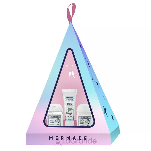Mermade Coco Jambo ���������� ����� (h/antiseptic/29ml + lips/balm/10ml + h/cr/29ml)