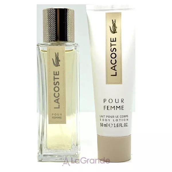 Lacoste pour Femme ����� (��������������� ���� 50 �� + ������ ��� ���� 50 ��)