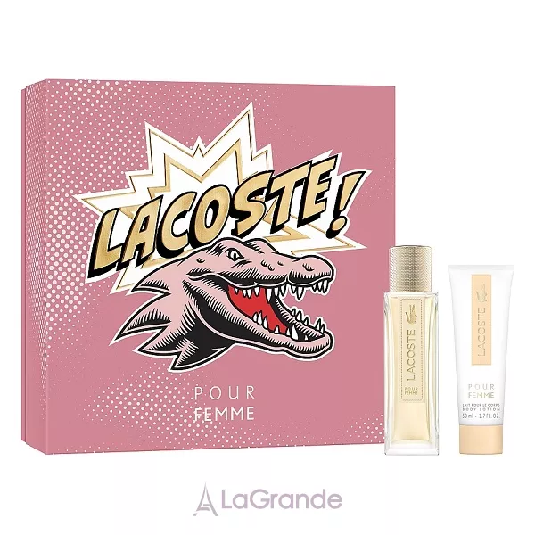 Lacoste pour Femme ����� (��������������� ���� 50 �� + ������ ��� ���� 50 ��)