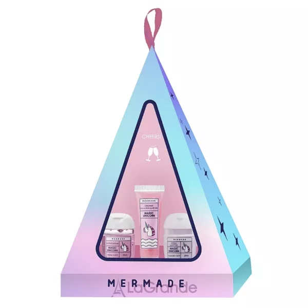 Mermade Magic Unicorn ���������� ����� (h/antiseptic/29ml + lips/balm/10ml + h/cr/29ml)