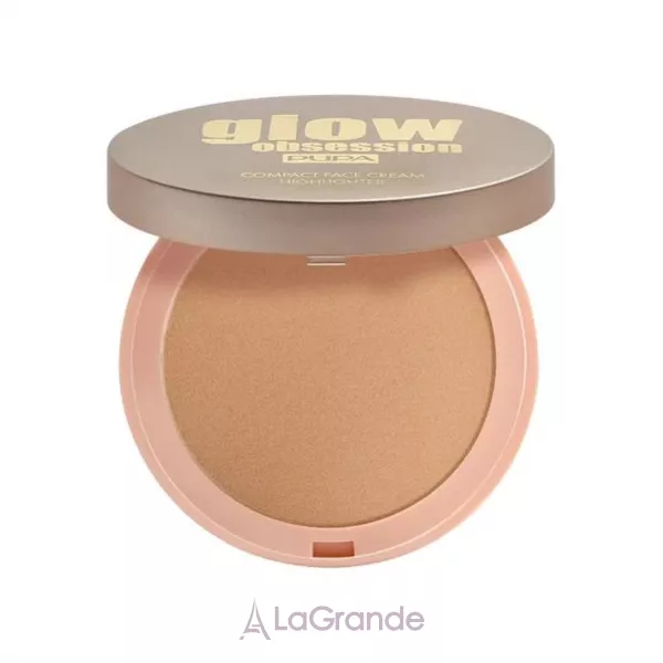 Pupa Glow Obsession Compact Face Cream Highlighter ���������� ����-��������� ��� �������