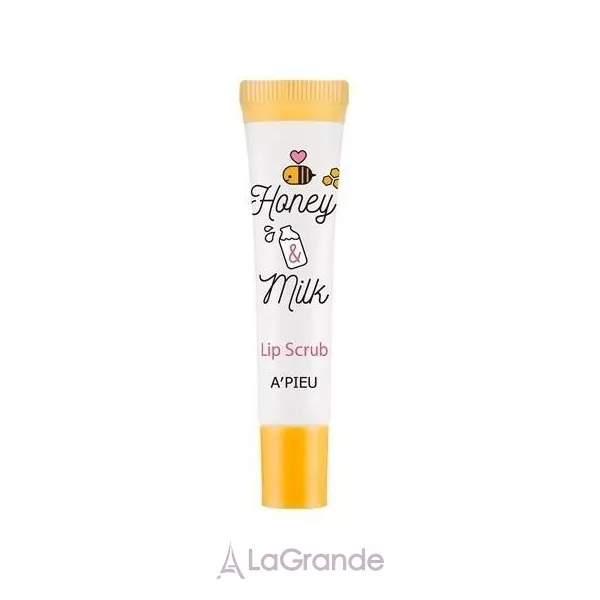 A'pieu Honey & Milk Lip Scrub �������-������� ����� ��� ���