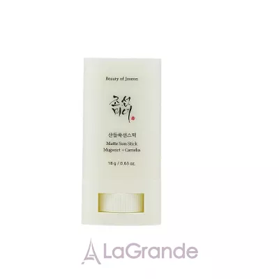 Beauty Of Joseon Matte Sun Stick Mugwort+Camelia SPF 50+ PA++++   