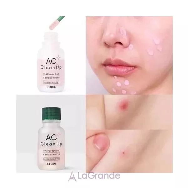 Etude House AC Clean Up Pink Powder Spot �������� ���� ��� �������� � ����