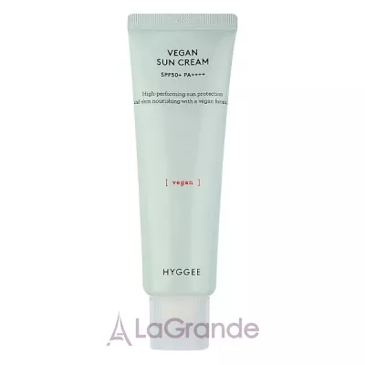 Hyggee Vegan Sun Cream SPF50+ PA ++++   
