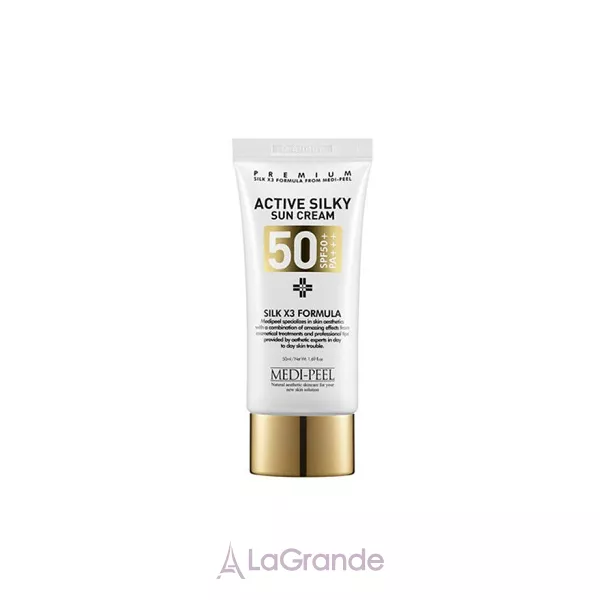 Medi-Peel Active Silky Sun Cream SPF50+ /PA+++ ������������� ����