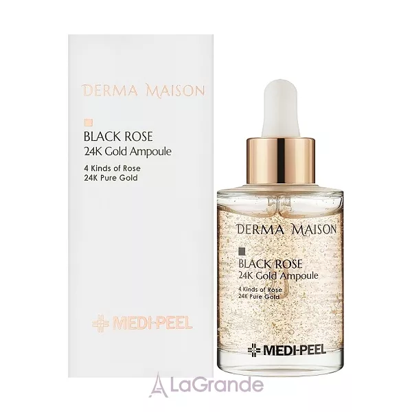 Medi-Peel Derma Maison Black Rose 24K Gold Ampoule �������������� ��������� ��������� ��� ���� � ���������� ���� � �������
