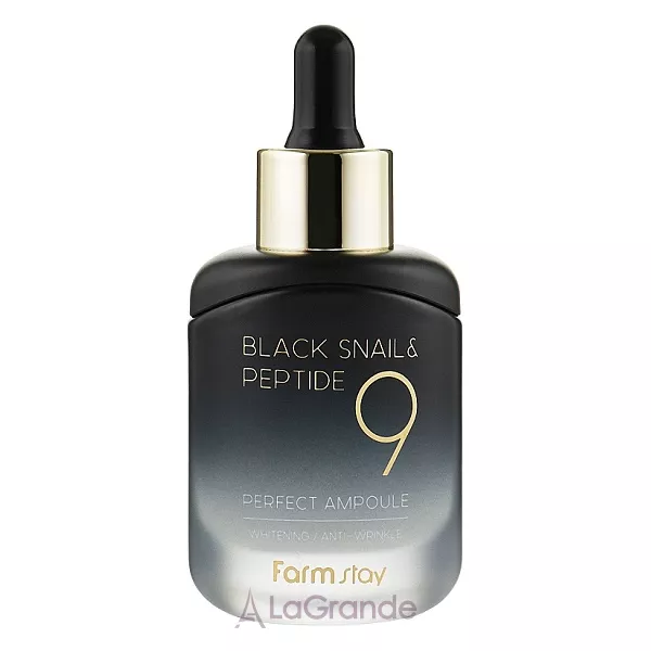 Farmstay Black Snail & Peptide 9 Perfect Ampoule ������������� ��������� � ������� ������ ������ � ���������