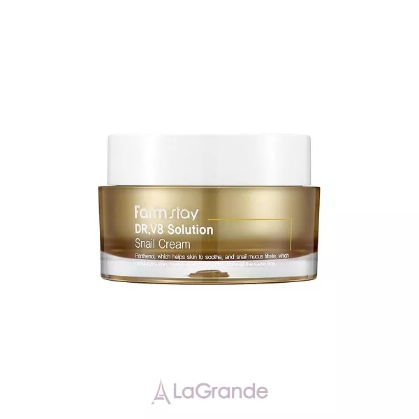 FarmStay DR.V8 Solution Snail Cream �������������� ���� � ��������� �������