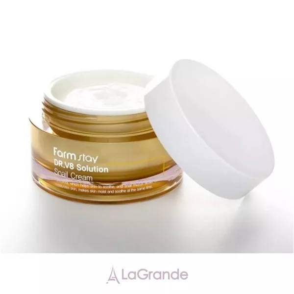 FarmStay DR.V8 Solution Snail Cream �������������� ���� � ��������� �������