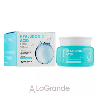 FarmStay Hyaluronic Acid Super Aqua Cream      