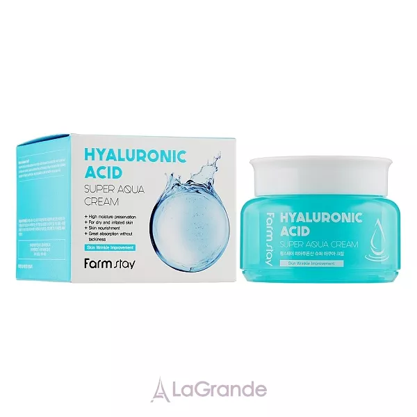 FarmStay Hyaluronic Acid Super Aqua Cream ����������� ���� �� ������ ������������ �������