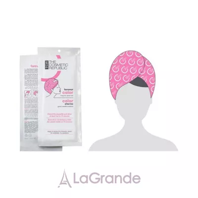 The Cosmetic Republic Shower Cap Forever Color Wrap   