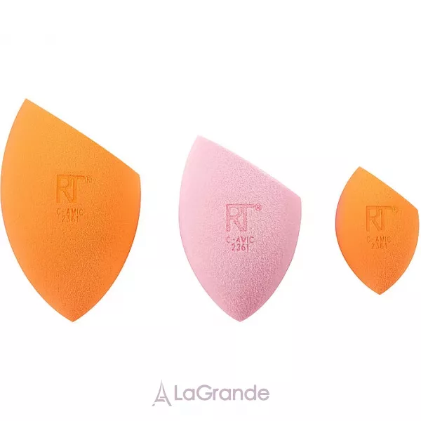 Real Techniques Ultimate Makeup Sponge Blending and Setting Trio ����� ������� ��� �������